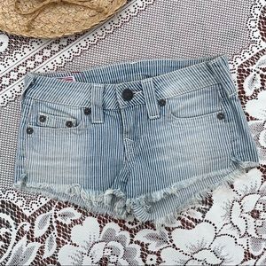 TRUE RELIGION JEAN SHORTS